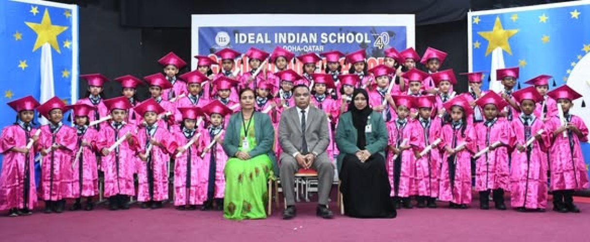 IIS KINDERGARTEN EVENING SESSION HOLDS GRADUATION DAY